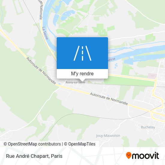 Rue André Chapart plan