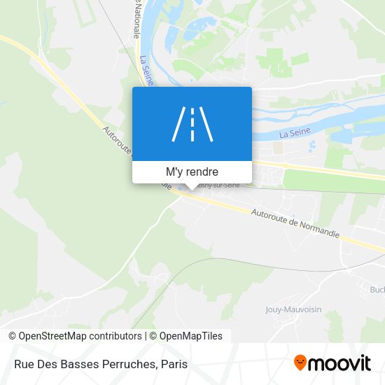 Rue Des Basses Perruches plan