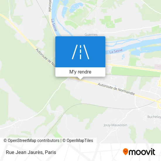 Rue Jean Jaurès plan