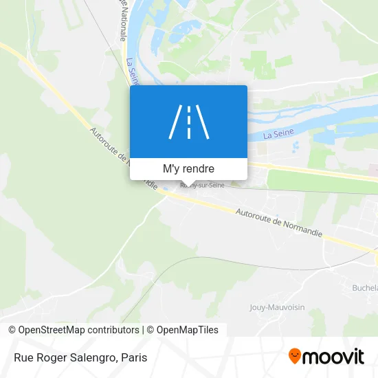 Rue Roger Salengro plan