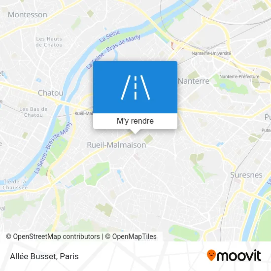 Allée Busset plan
