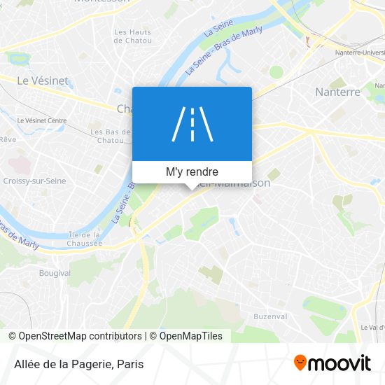 Allée de la Pagerie plan
