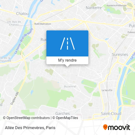 Allée Des Primevères plan