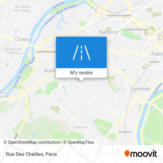Rue Des Chailles plan