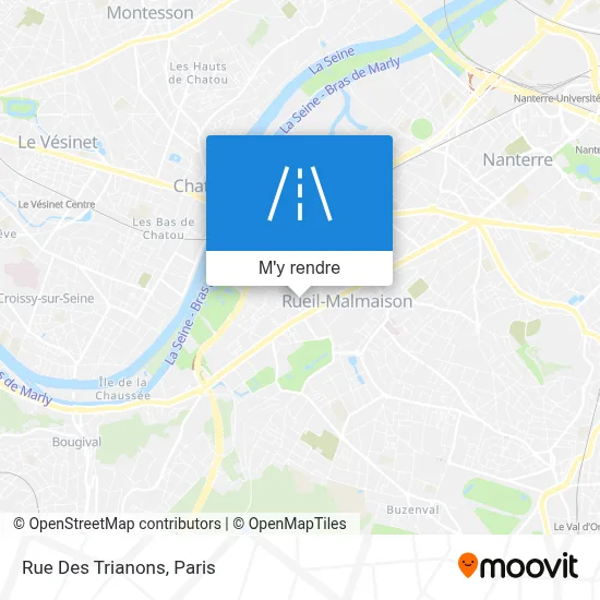 Rue Des Trianons plan