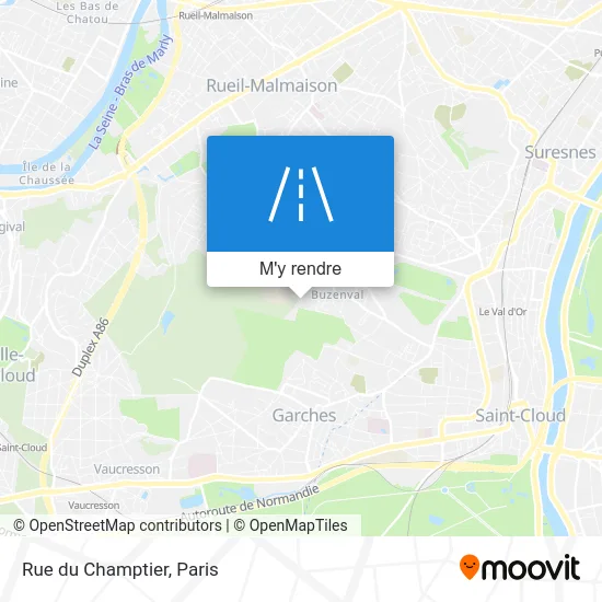 Rue du Champtier plan