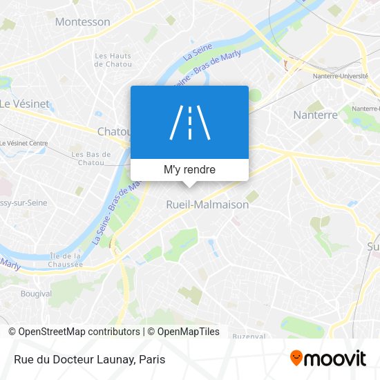 Rue du Docteur Launay plan