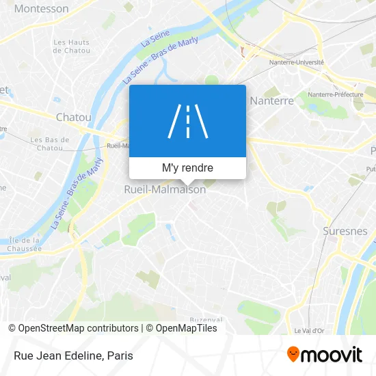 Rue Jean Edeline plan