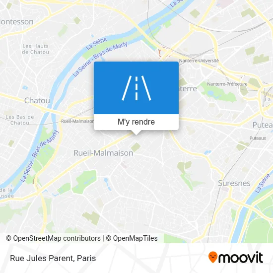 Rue Jules Parent plan