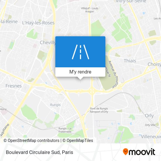 Boulevard Circulaire Sud plan