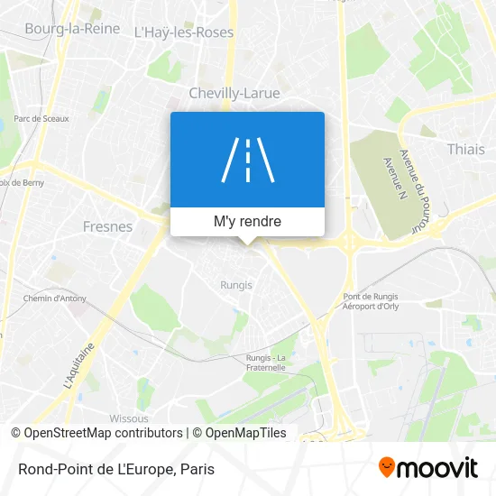 Rond-Point de L'Europe plan