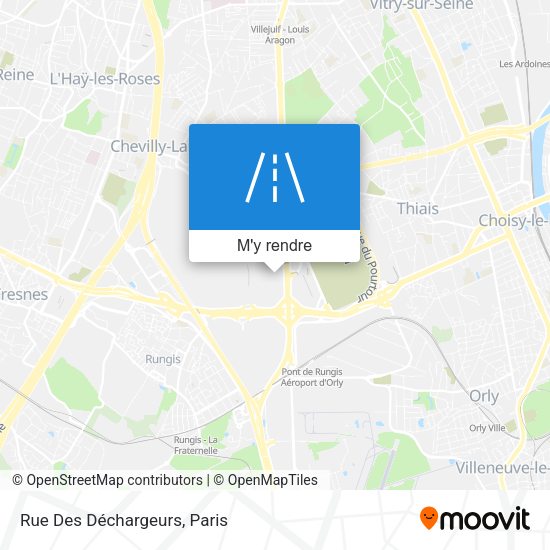 Rue Des Déchargeurs plan
