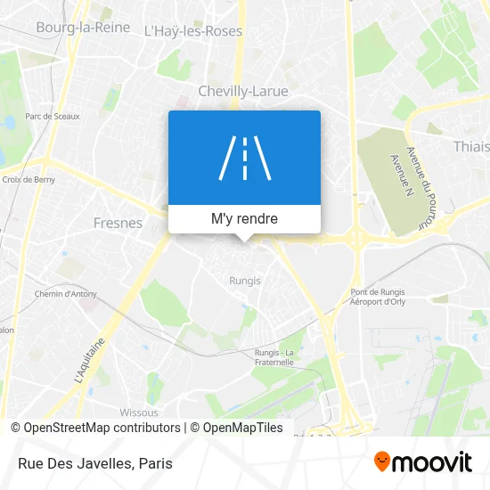 Rue Des Javelles plan