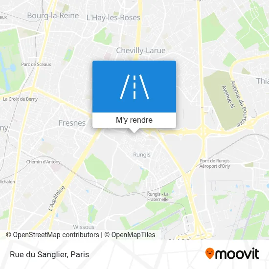 Rue du Sanglier plan