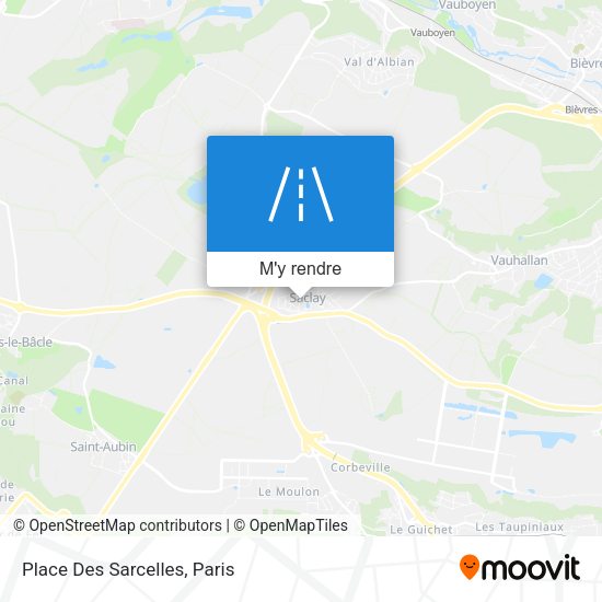 Place Des Sarcelles plan