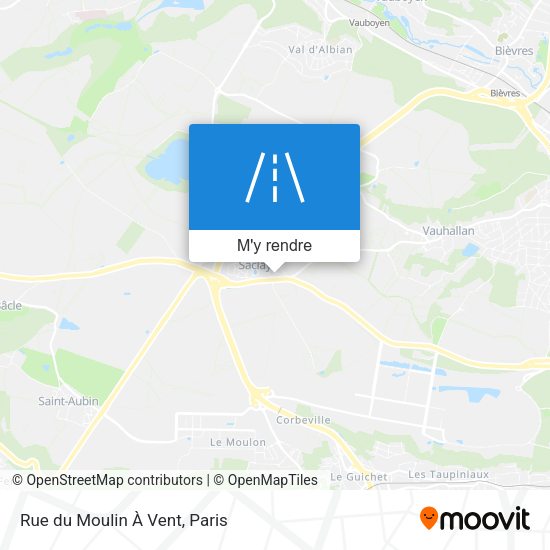 Rue du Moulin À Vent plan