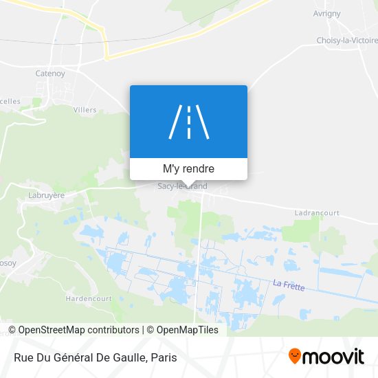 Rue Du Général De Gaulle plan