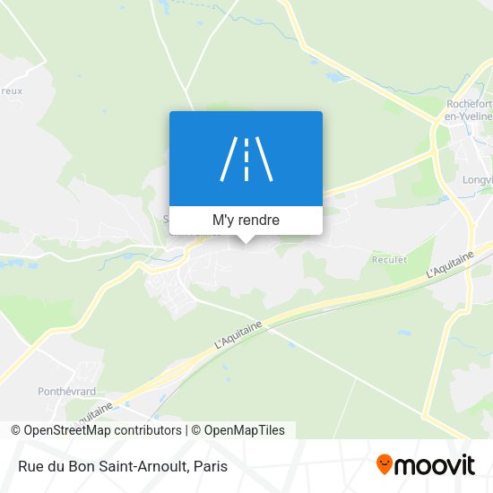 Rue du Bon Saint-Arnoult plan