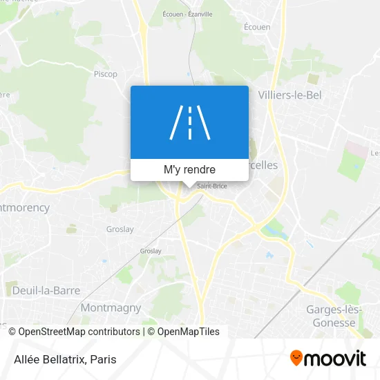 Allée Bellatrix plan