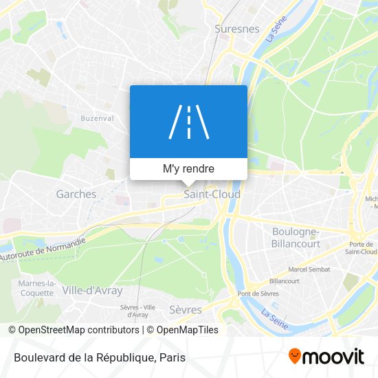 Boulevard de la République plan