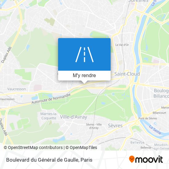 Boulevard du Général de Gaulle plan