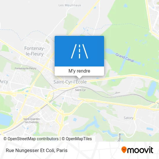 Rue Nungesser Et Coli plan