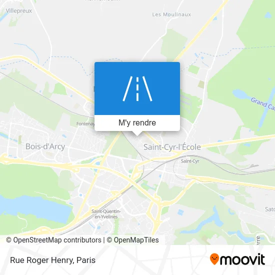 Rue Roger Henry plan