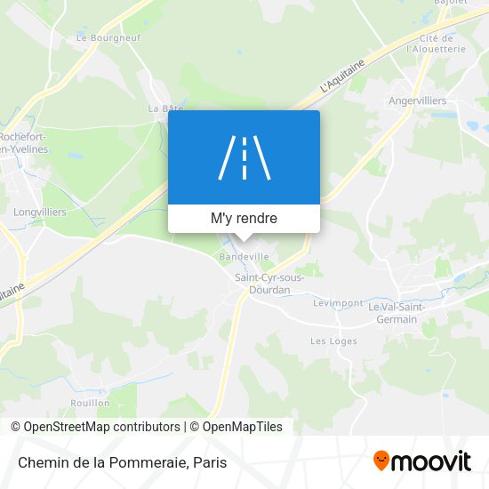 Chemin de la Pommeraie plan