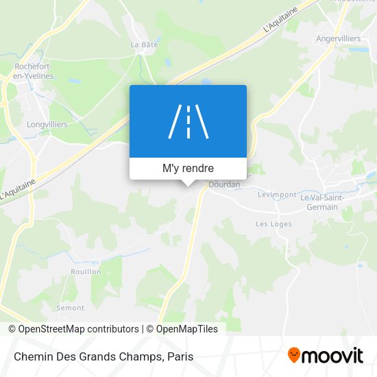 Chemin Des Grands Champs plan
