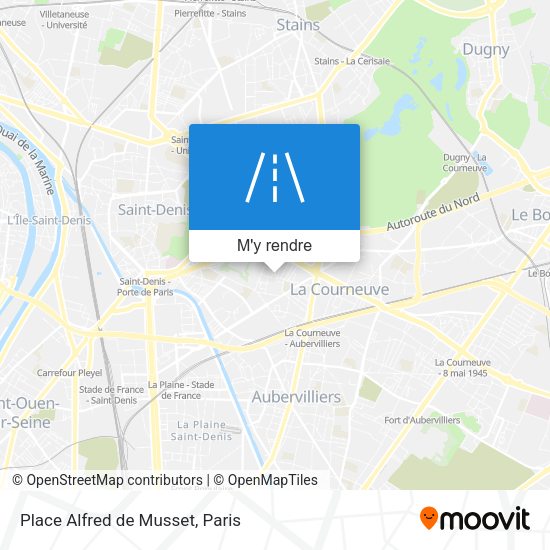 Place Alfred de Musset plan