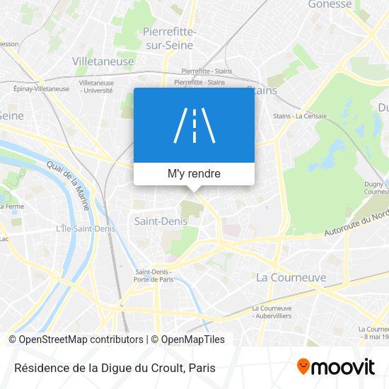Résidence de la Digue du Croult plan