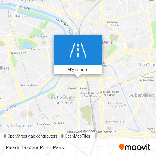 Rue du Docteur Poiré plan