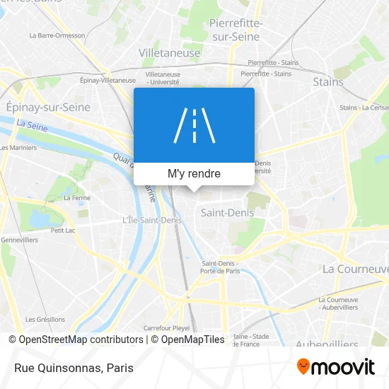 Rue Quinsonnas plan