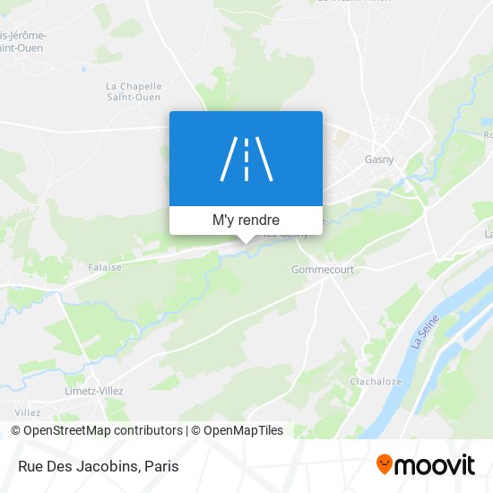 Rue Des Jacobins plan