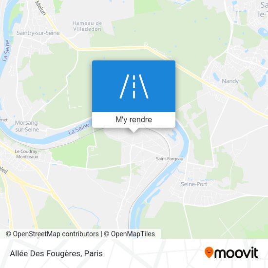 Allée Des Fougères plan