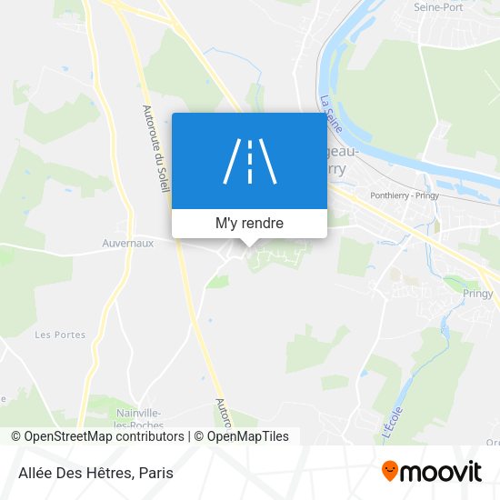 Allée Des Hêtres plan