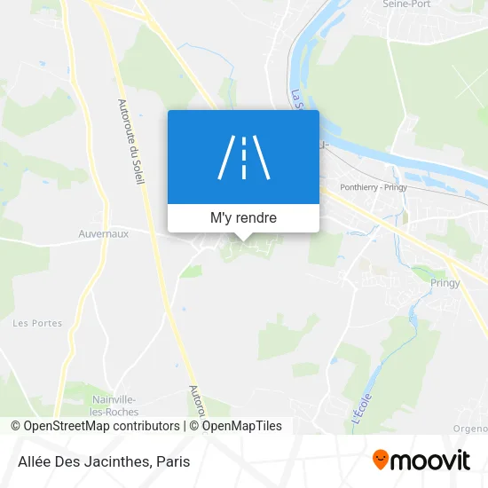 Allée Des Jacinthes plan