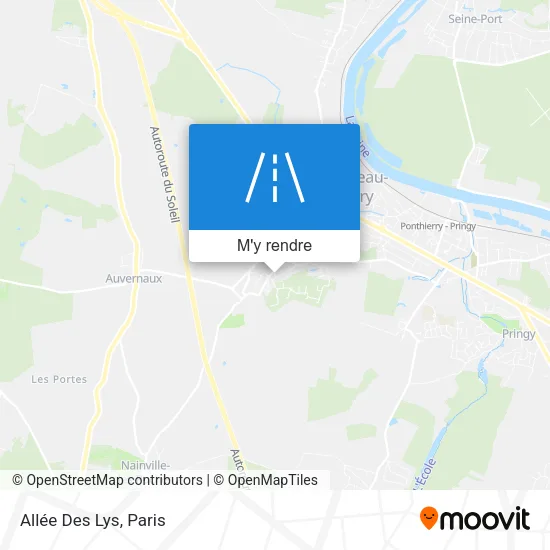 Allée Des Lys plan