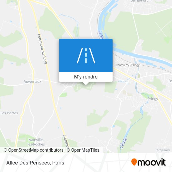 Allée Des Pensées plan