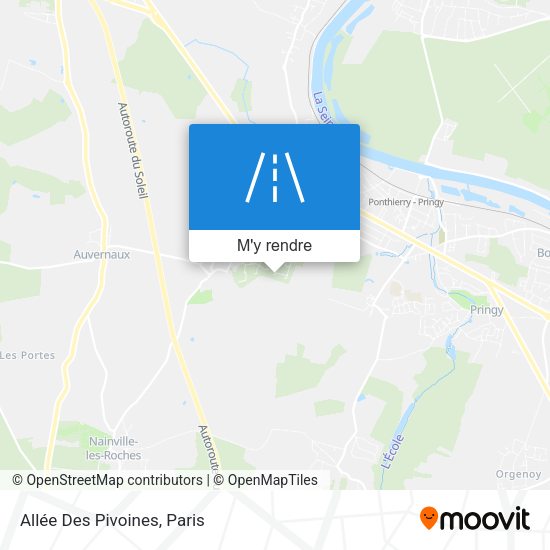 Allée Des Pivoines plan
