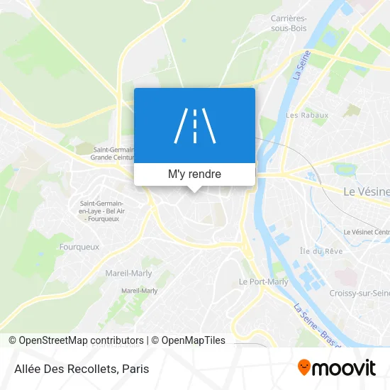 Allée Des Recollets plan