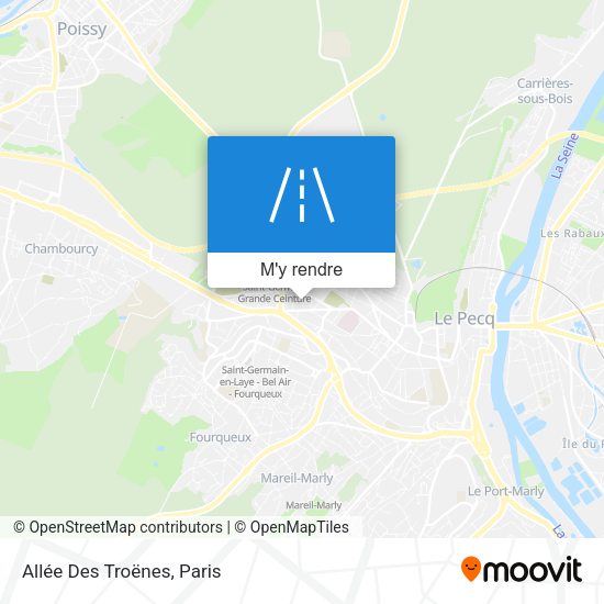 Allée Des Troënes plan