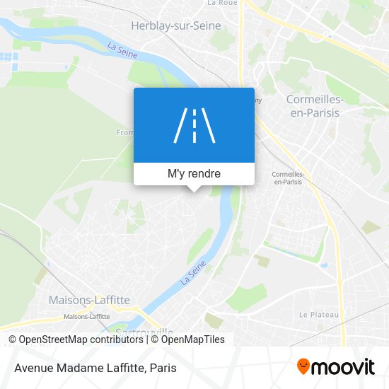 Avenue Madame Laffitte plan