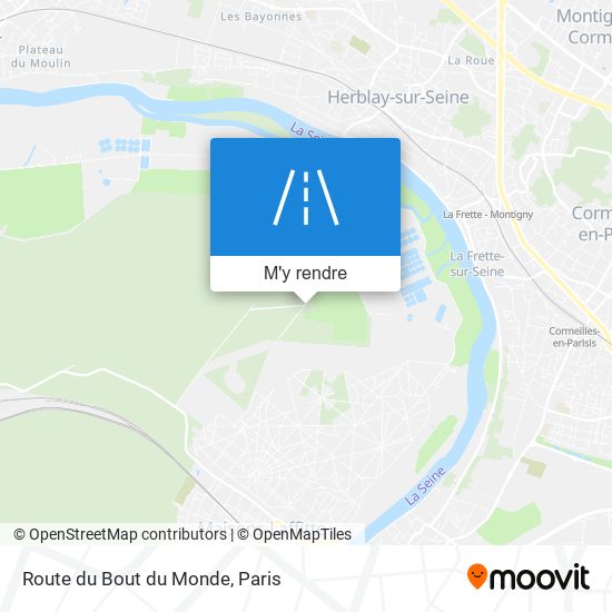 Route du Bout du Monde plan