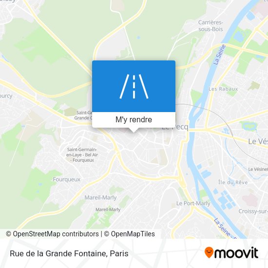 Rue de la Grande Fontaine plan