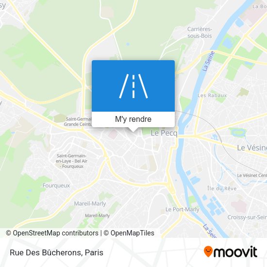 Rue Des Bûcherons plan