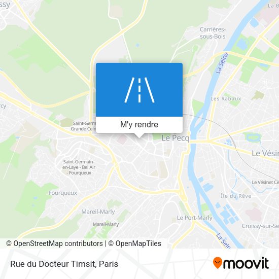 Rue du Docteur Timsit plan