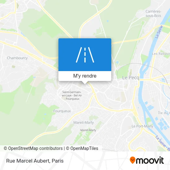 Rue Marcel Aubert plan