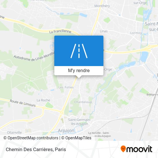 Chemin Des Carrières plan