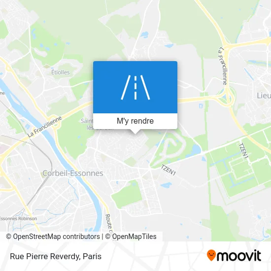 Rue Pierre Reverdy plan